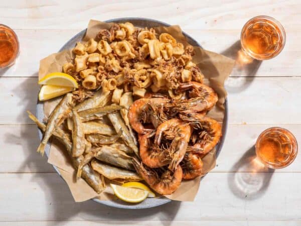 Fritto misto - gavuni, kozice i lignje - 400 g